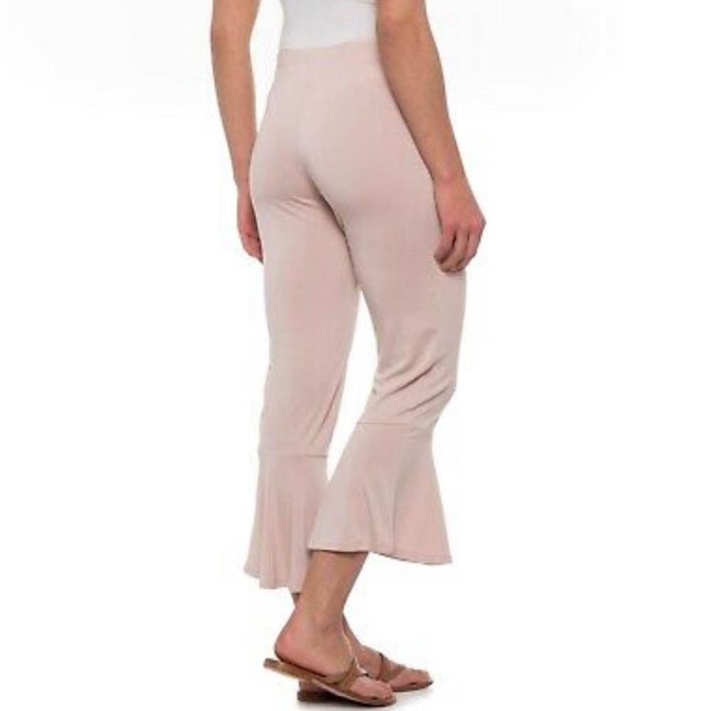 BB Dakota Aden Bell Bottom Pants Dusty Rose Size Medium NWT